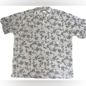 VINTAGE Cooke Street Hawaiian Shirt Mens Size XL Button Down Short Sleeve Collar